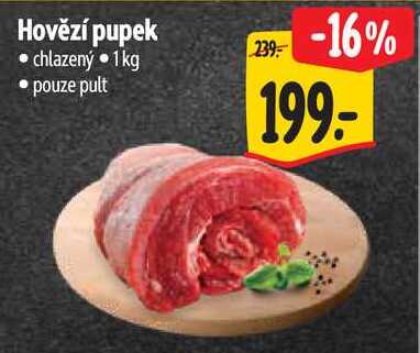 Hovězí pupek, 1 kg