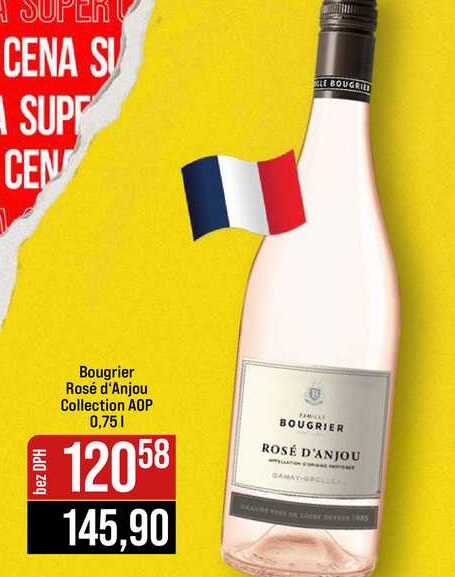 Bougrier Rosé d'Anjou Collection AOP 0,75l