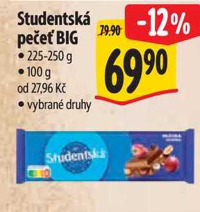 Studentská pečeť BIG, 225-250 g