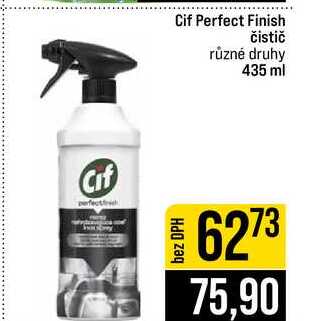 Cif Perfect Finish čistič různé druhy 435 ml 