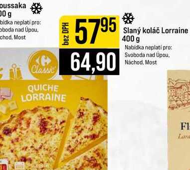 Slaný koláč Lorraine 400 g 