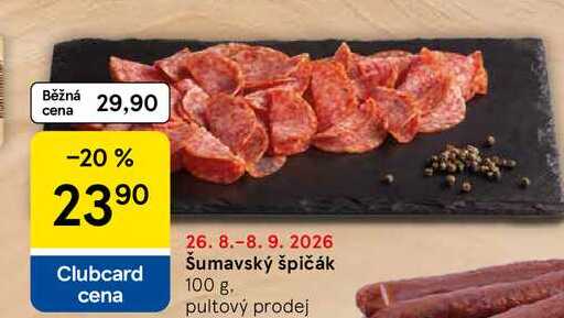 Šumavský špičák, 100 g 