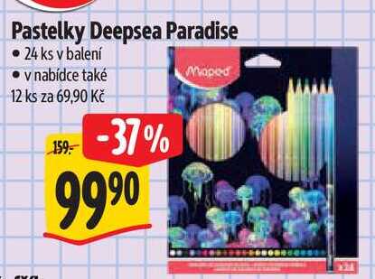 Pastelky Deepsea Paradise, 24 ks