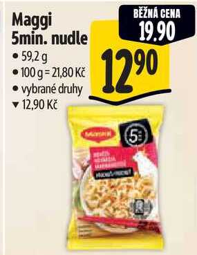 Maggi 5min. nudle, 59,2 g