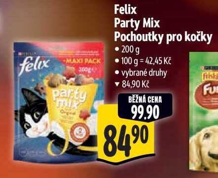 Felix Party Mix Pochoutky pro kočky, 200 g