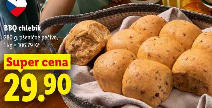 BBQ chlebík, 280 g