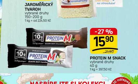 PROTEIN M SNACK vybrané druhy 40 g