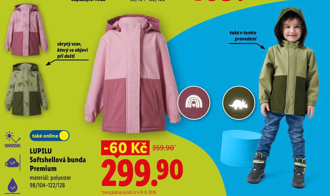 LUPILU Softshelová bunda Premium