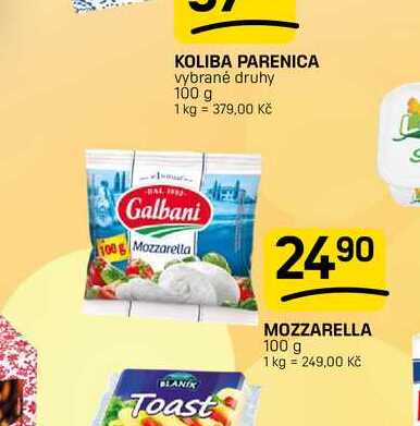 MOZZARELLA 100 g 