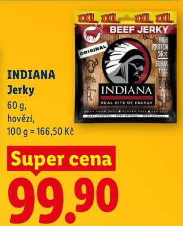 INDIANA Jerky, 60 g  