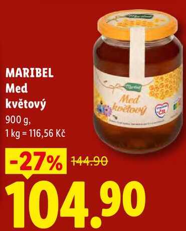  MARIBEL Med květový, 900 g 