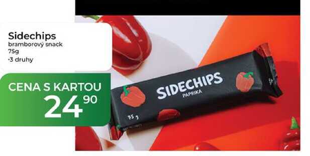 Sidechips bramborový snack 75g