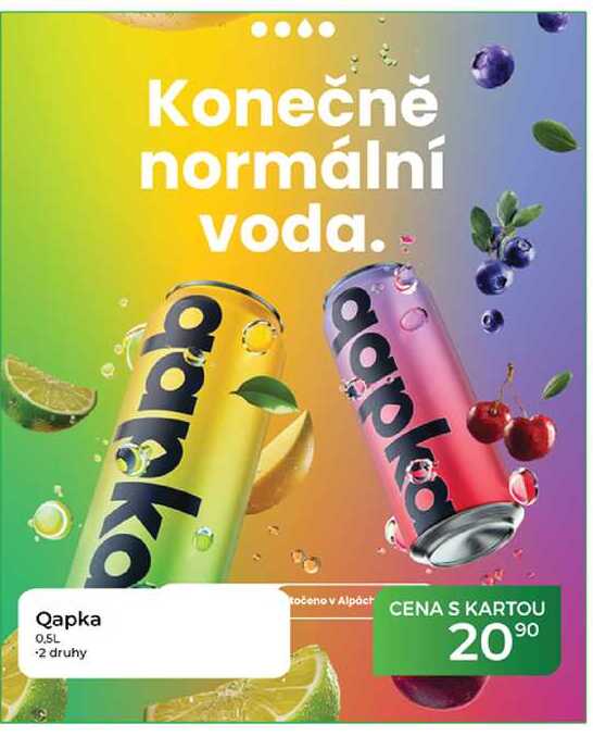Qapka 0,5L - 2 druhy