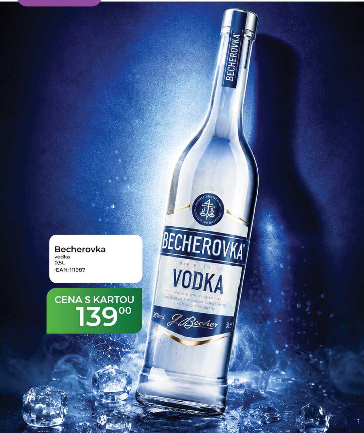 Becherovka vodka 0,5L