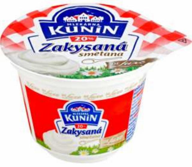 Kunín DeLuxe Zakysaná smetana v akci