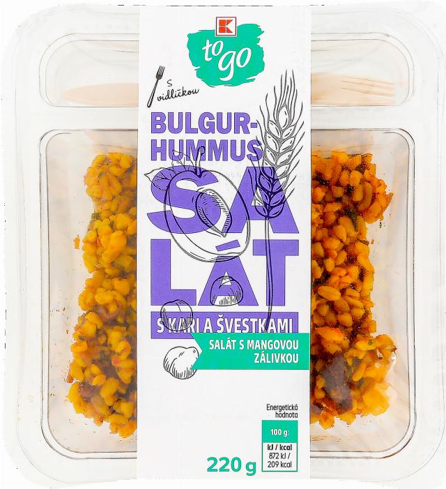 K-To Go Bulgursalát se švestkou