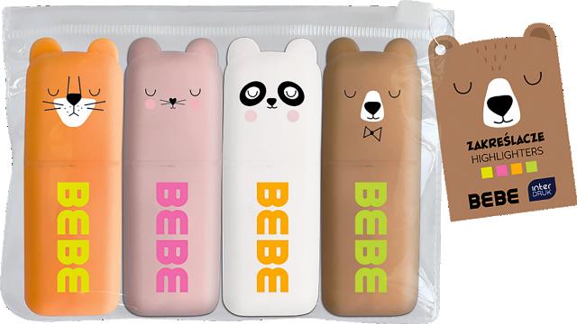 BEBE Friends Sada 4 mini zvýrazňovačů