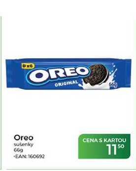 Oreo sušenky 66g