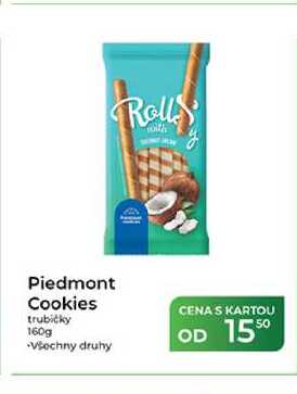Piedmont Cookies trubičky 160g