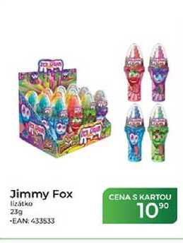 Jimmy Fox lízátko 23g