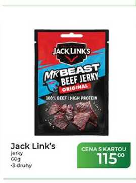 Jack Link's jerky 60g -3 druhy