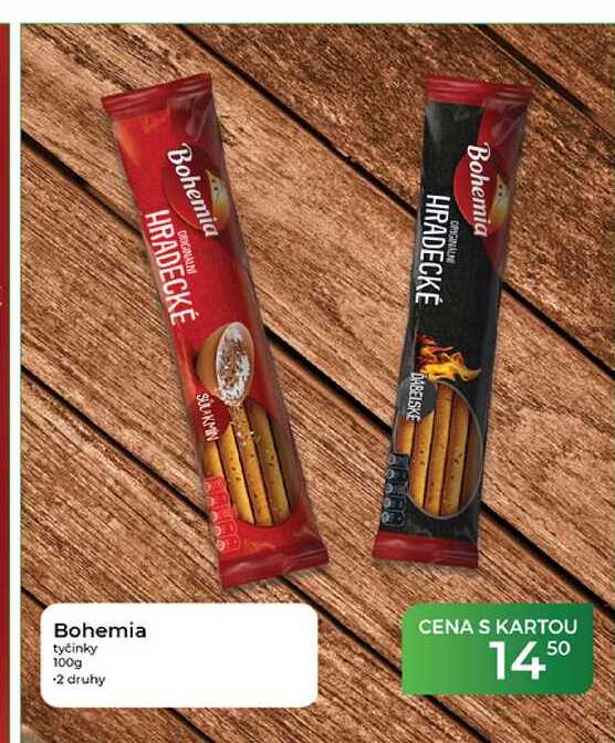 Bohemia tyčinky 100g