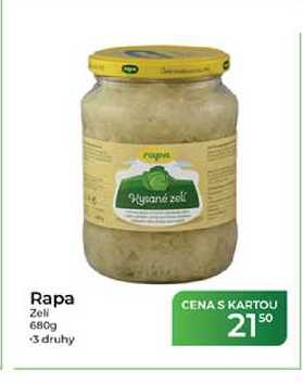 Rapa Zeli 680g -3 druhy