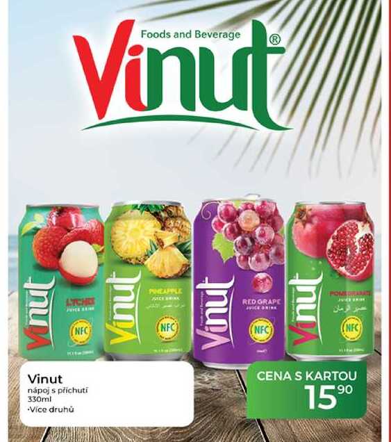 Vinut nápoj s příchuti 330ml