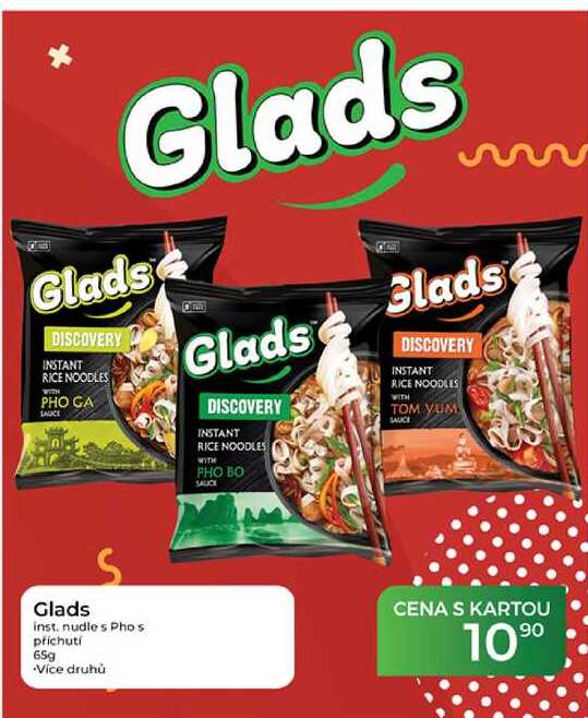 Glads inst. nudle s Pho příchutí 65g