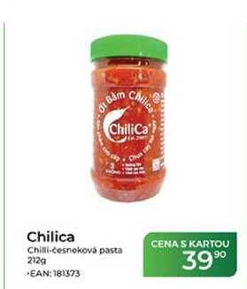 Chilica Chilli-česneková pasta 212g