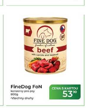 FineDog FoN konzervy pro psy 800g