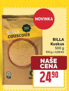 BILLA Kuskus 500 g 