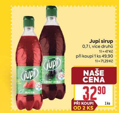 Jupí sirup 0,7l