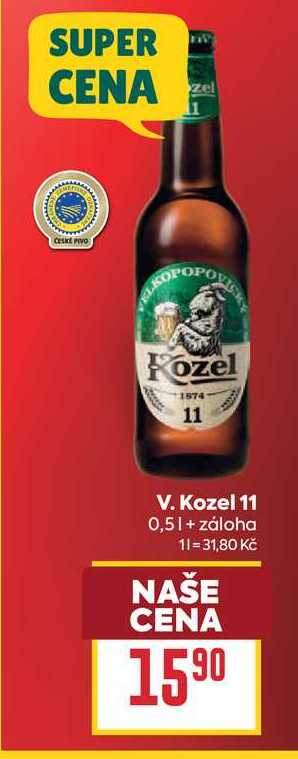 V.Kozel 11 0,5l