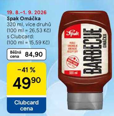 Spak Omáčka, 320 ml, více druhů
