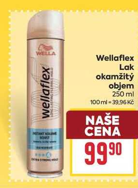 Wellaflex Lak okamžitý objem 250 ml