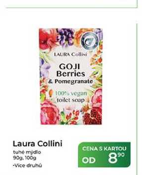 Laura Collini tuhé mýdlo 90g, 100g