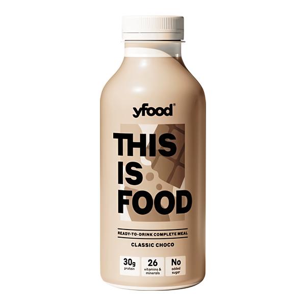 yFood nutričně vyvážené jídlo ve formě nápoje s příchutí čokolády