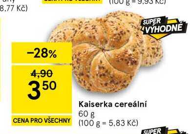 Kaiserka cereální, 60 g