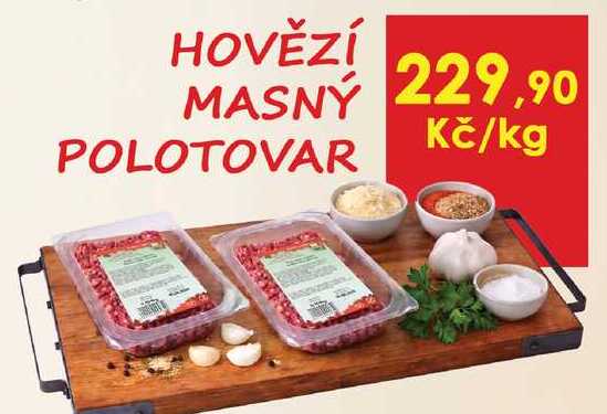 Hovězí masný polotovar 1kg