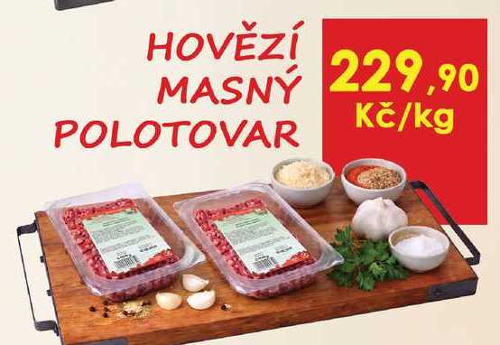 Hovězí masný polotovar 1kg
