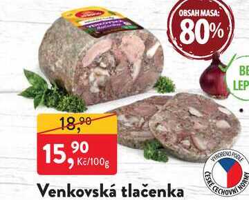 Venkovská tlačenka 100g