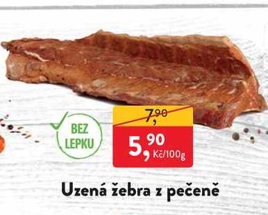 Uzená žebra z pečeně 100g 