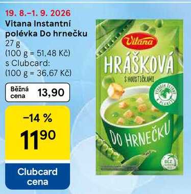 Vitana Instantni polévka Do hrnečku, 27 g  