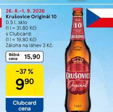 Krušovice Originál 10, 0.5 l