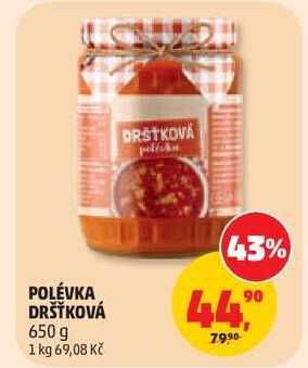 POLÉVKA DRŠŤKOVÁ, 650 g