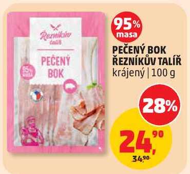 PEČENÝ BOK ŘEZNÍKŮV TALÍŘ krájený, 100 g