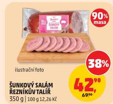 ŠUNKOVÝ SALÁM ŘEZNÍKŮV TALÍŘ, 350 g