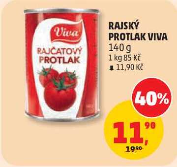 RAJSKÝ PROTLAK VIVA, 140g