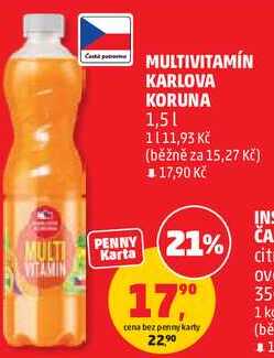 MULTIVITAMÍN KARLOVA KORUNA, 1,5 l